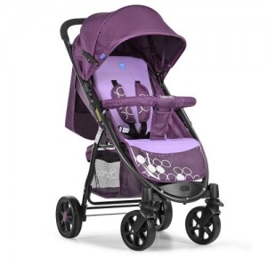 Прогулянкова дитяча коляска Bambi M 3409-9, фіолетовий