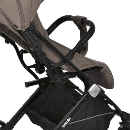 Коляска детская M 5727-1 FLASH Taupe Gray прогулочная, алюминий, бежевый