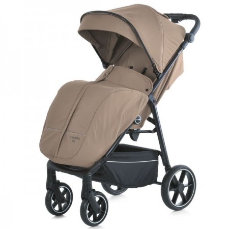 Коляска детская ME 1113-2 FIJI Tan Beige прогулочная, регул.ручка, москитная сетка, алюмин, беж