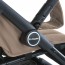 Коляска детская ME 1113-2 FIJI Tan Beige прогулочная, регул.ручка, москитная сетка, алюмин, беж