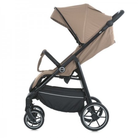 Коляска детская ME 1113-2 FIJI Tan Beige прогулочная, регул.ручка, москитная сетка, алюмин, беж