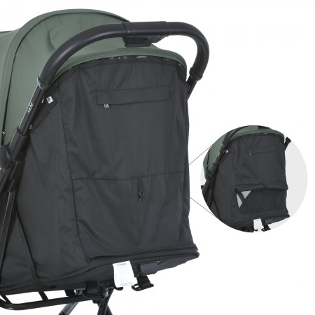 Коляска детская ME 1118 MUSE Khaki Green до 22 кг, прогул., регул.ручка, 3 пол.спинки, чорн.рама, хакі Коляска детская ME 1118 MUSE Khaki Green до 22 кг, прогул., регул.ручка, 3 пол.спинки, чорн.рама, хакі