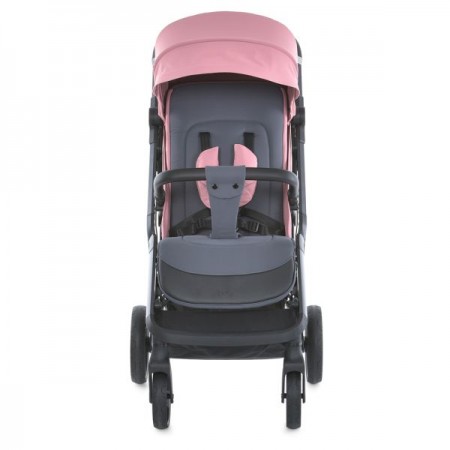 Коляска детская ME 1127-S BEYA Blush Pink прогулочная,регул.ручка,черная рама,розовый Коляска детская ME 1127-S BEYA Blush Pink прогулочная,регул.ручка,черная рама,розовый