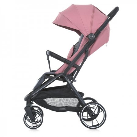 Коляска детская ME 1127-S BEYA Blush Pink прогулочная,регул.ручка,черная рама,розовый Коляска детская ME 1127-S BEYA Blush Pink прогулочная,регул.ручка,черная рама,розовый