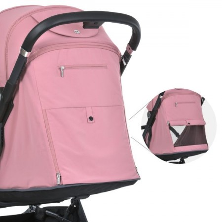 Коляска детская ME 1127-S BEYA Blush Pink прогулочная,регул.ручка,черная рама,розовый Коляска детская ME 1127-S BEYA Blush Pink прогулочная,регул.ручка,черная рама,розовый