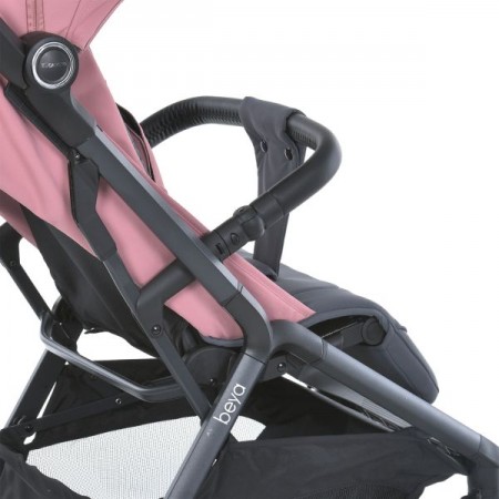 Коляска детская ME 1127-S BEYA Blush Pink прогулочная,регул.ручка,черная рама,розовый Коляска детская ME 1127-S BEYA Blush Pink прогулочная,регул.ручка,черная рама,розовый