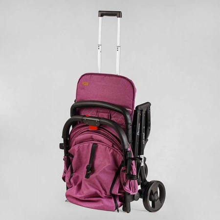 Коляска прогулочная детская JOY Elegans A-16207, розовый Коляска прогулочная детская JOY Elegans A-16207, розовый