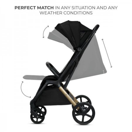 Прогулочная коляска Kinderkraft Loom Black KSLOOM00BLK00BS Прогулочная коляска Kinderkraft Loom Black KSLOOM00BLK00BS