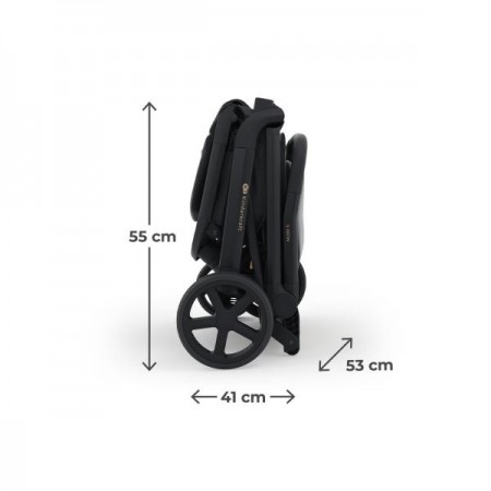 Прогулянкова коляска Kinderkraft Nubi 3 Midnight Black KSNUBI03BLK0000