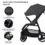 Прогулянкова коляска Kinderkraft Trig 3 Granite Grey KSTRIG03GRY0000