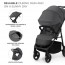 Прогулянкова коляска Kinderkraft Trig 3 Granite Grey KSTRIG03GRY0000