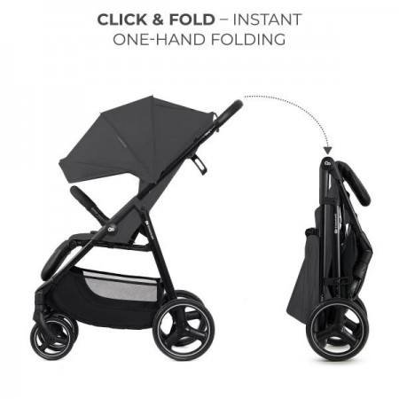 Прогулянкова коляска Kinderkraft Trig 3 Granite Grey KSTRIG03GRY0000