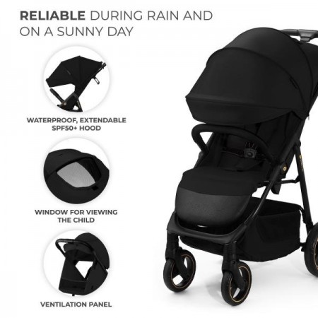 Прогулянкова коляска Kinderkraft Trig 3 Onyx Black KSTRIG03BLK0000