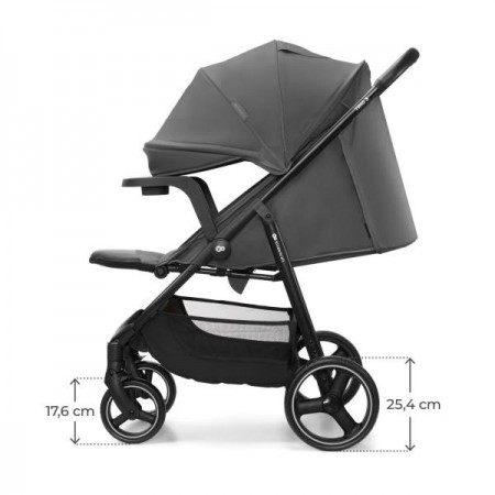 Прогулянкова коляска Kinderkraft Trig 3 Tray Grey KSTRIG03GRY000T