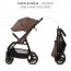 Прогулянкова коляска Kinderkraft Trig 3 Коричневий KSTRIG03BRW0000
