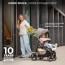 Прогулянкова коляска Kinderkraft Trig 3 Коричневий KSTRIG03BRW0000