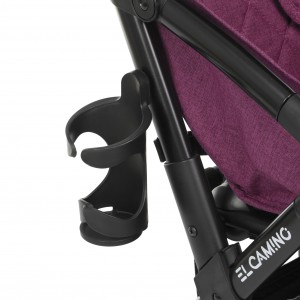 Прогулочная коляска El Camino ME 1058 Wish Purple, лен, фиолетовый