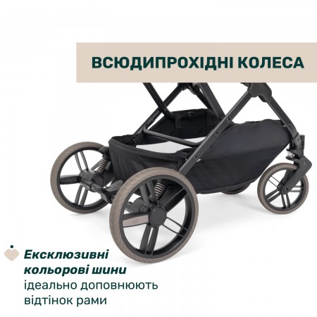 Прогулянкова коляска Dolomiti арт. 87163.94 колір Чорний