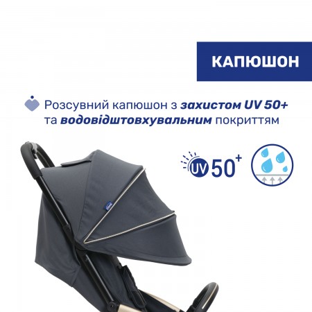 Прогулянкова коляска Goody XPlus арт. 87040.27 колір Сірий Прогулянкова коляска Goody XPlus арт. 87040.27 колір Сірий