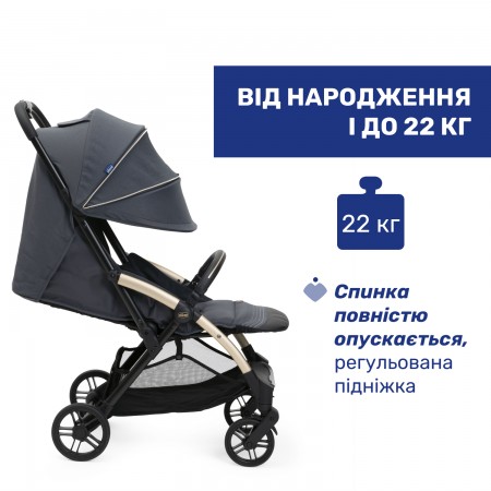 Прогулянкова коляска Goody XPlus арт. 87040.27 колір Сірий Прогулянкова коляска Goody XPlus арт. 87040.27 колір Сірий