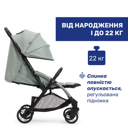 Прогулянкова коляска Goody XPlus арт. 87040.76 колір Бірюзовий