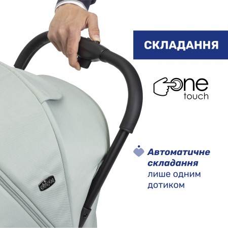 Прогулянкова коляска Goody XPlus арт. 87040.76 колір Бірюзовий