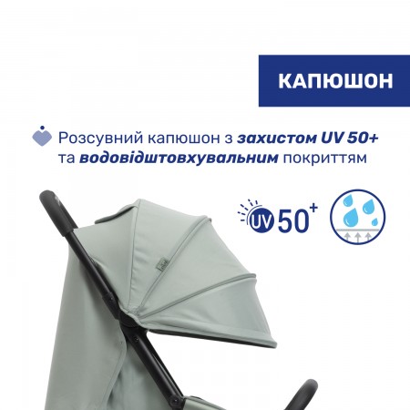 Прогулянкова коляска Goody XPlus арт. 87040.76 колір Бірюзовий