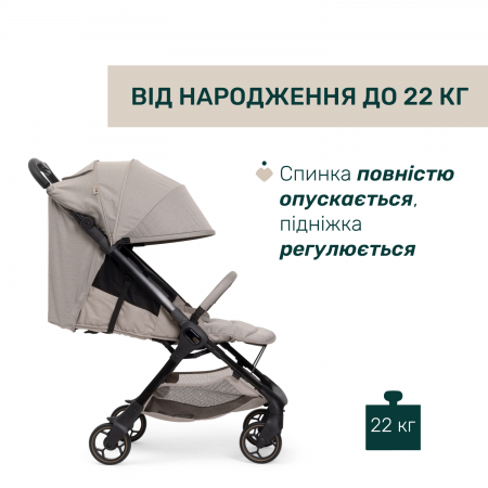 Прогулочная коляска We 2 арт. 87167.43 цвет Бежевый Прогулочная коляска We 2 арт. 87167.43 цвет Бежевый