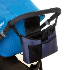 Сумка для коляски DreamBaby On The Go синий джинс F2256 