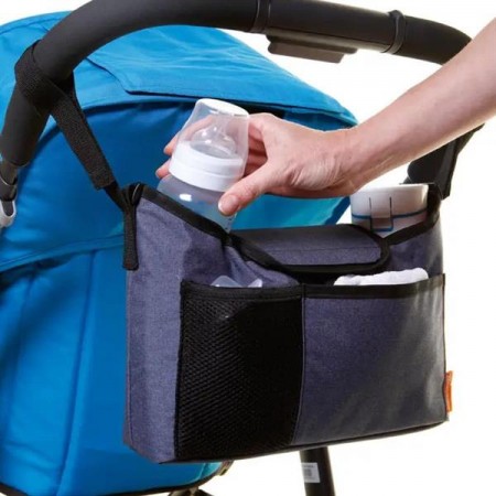 Сумка для коляски DreamBaby On The Go синій джинс F2256