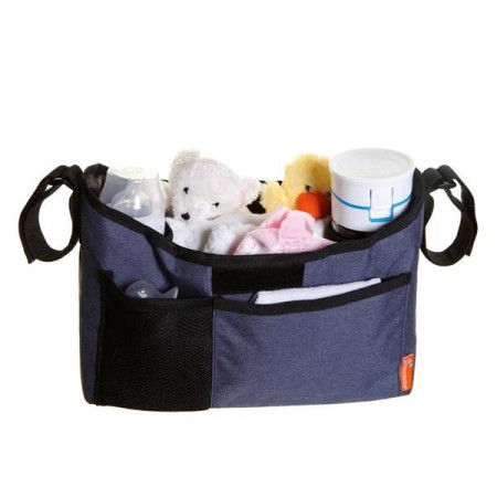Сумка для коляски DreamBaby On The Go синій джинс F2256