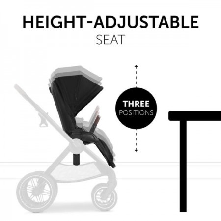 Універсальна коляска 2 в 1 Hauck Walk N Care Air чорний 16547-8
