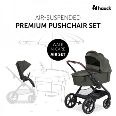 Универсальная коляска 2 в 1 Hauck Walk N Care Air темно-оливковый 16549-2