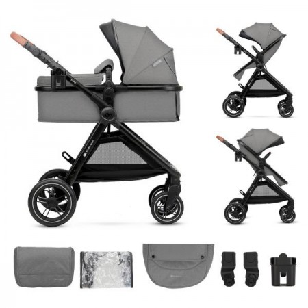 Универсальная коляска 2 в 1 Kinderkraft Esme серая KSESME00GRY2000 Универсальная коляска 2 в 1 Kinderkraft Esme серая KSESME00GRY2000