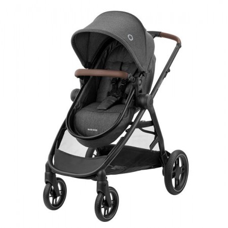 Універсальна коляска 3 в 1 Maxi-Cosi Zelia S Trio з автокріслом CabrioFix S i-Size та сумкою темно-сірий Універсальна коляска 3 в 1 Maxi-Cosi Zelia S Trio з автокріслом CabrioFix S i-Size та сумкою темно-сірий