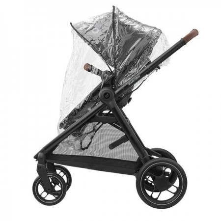 Універсальна коляска 3 в 1 Maxi-Cosi Zelia S Trio з автокріслом CabrioFix S i-Size та сумкою темно-сірий Універсальна коляска 3 в 1 Maxi-Cosi Zelia S Trio з автокріслом CabrioFix S i-Size та сумкою темно-сірий