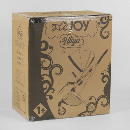 Коляска прогулянкова дитяча JOY Liliya 10105, бордовий Коляска прогулянкова дитяча JOY Liliya 10105, бордовий