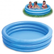 Надувной бассейн BabyToys 59416 Кристалл 114 см для детей от 2 лет