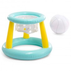 Надувное баскетбольное кольцо BabyToys 56500, 86х64см