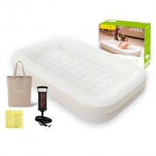 Надувная кровать для детей BabyToys 66811, 107х168см, бежевая Надувная кровать для детей BabyToys 66811, 107х168см, бежевая