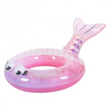 Надувной круг для бассейна Русалка 76х76см BabyToys 35653