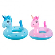 Надувной круг для плавания Единорог 70х70см BabyToys 35657