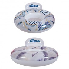 Надувной плотик BabyToys 33112, 93х40см, сетчатое дно, 80кг