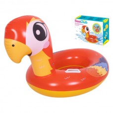 Надувной плотик BabyToys 35191 Папуга, 118х75см, 45кг