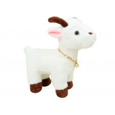 Мягкая игрушка Козлёнок White M, 26 см, с декоративным ошейником, Копица 00278-11 Мягкая игрушка Козлёнок White M, 26 см, с декоративным ошейником, Копица 00278-11
