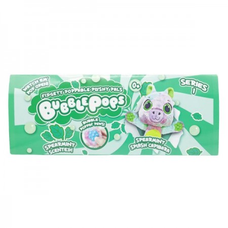 Bubble Pops Мягкая игрушка "Мятная капибара", 2312004/7 Размер игрушки: 34 см Bubble Pops Мягкая игрушка "Мятная капибара", 2312004/7 Размер игрушки: 34 см