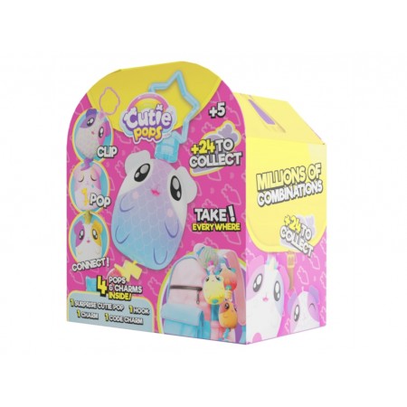 Набор мягких брелоков Cutie Pops, 12шт EXCUT001