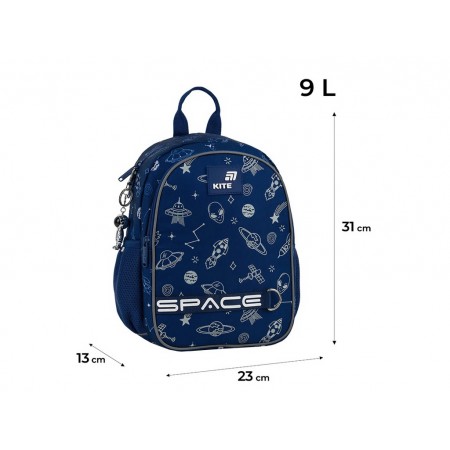 Рюкзак детский дошкольный Kite Kids In Space K26-2735XS Рюкзак детский дошкольный Kite Kids In Space K26-2735XS