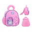 Рюкзак детский Kite Kids Cat&amp;Fun K26-2737XXS-1, с плюшевой игрушкой