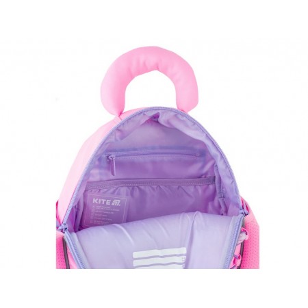 Рюкзак детский Kite Kids Cat&amp;Fun K26-2737XXS-1, с плюшевой игрушкой